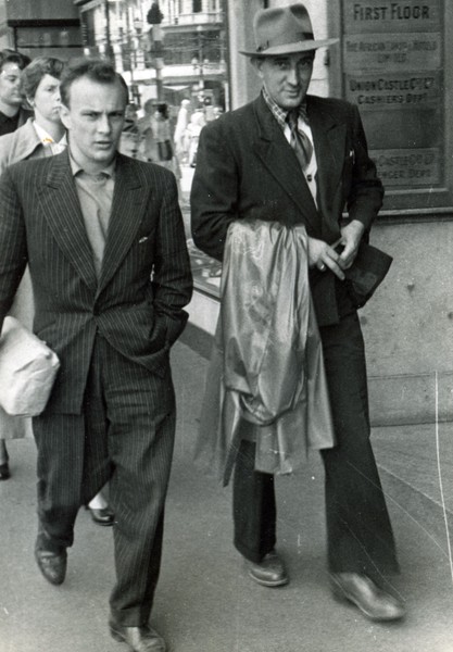 Promenad i Kapstaden, Sydafrika - 1954